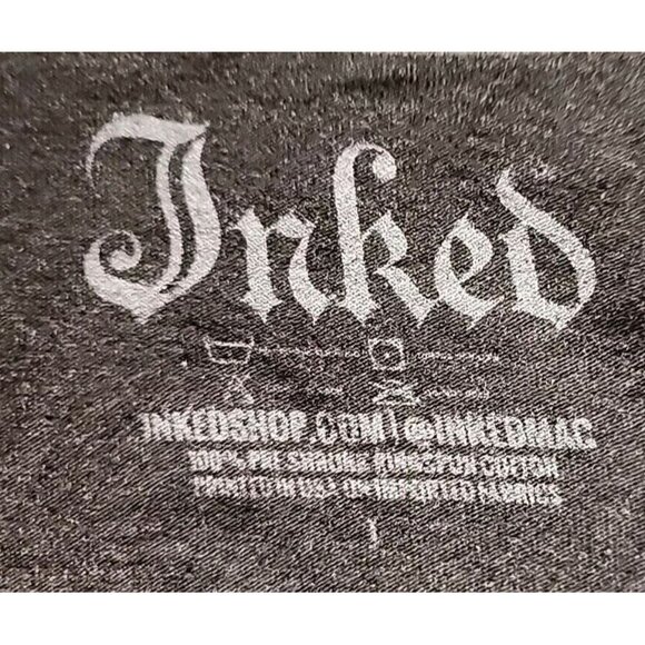 Mama Needs A Cocktail Inked thin T-Shirt Black - Picture 5 of 5